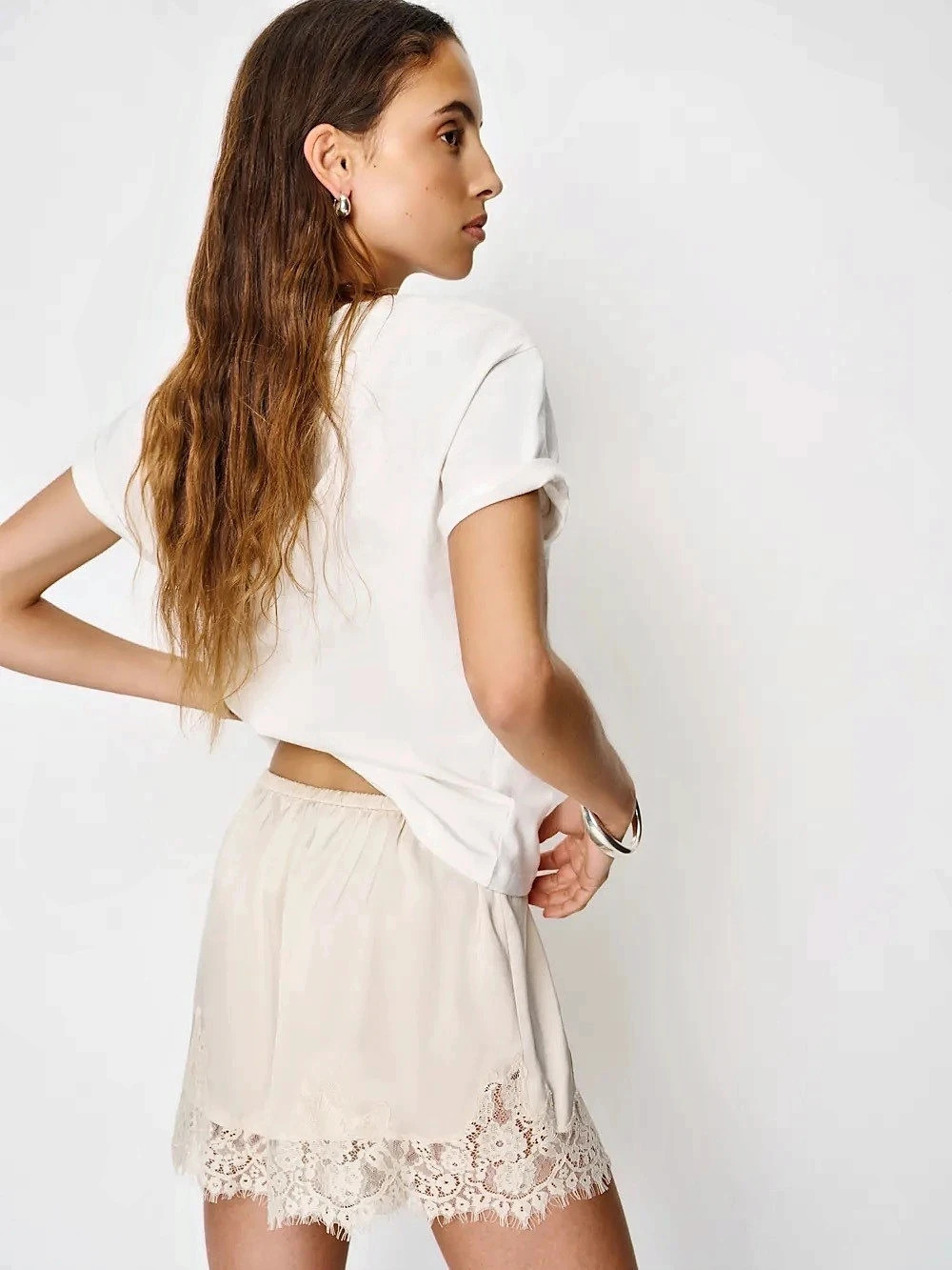 Reformation Fern Satin Short